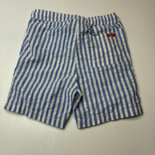 Load image into Gallery viewer, Boys Seed, striped lightweight shorts, elasticated, GUC, size 10,  