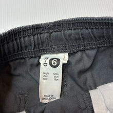 Load image into Gallery viewer, Boys KID, grey school shorts, elasticated, GUC, size 6,  