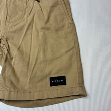 Load image into Gallery viewer, Boys RIP CURL, stretch cotton shorts, elasticated, EUC, size 10,  