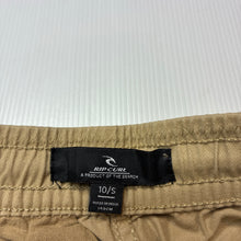 Load image into Gallery viewer, Boys RIP CURL, stretch cotton shorts, elasticated, EUC, size 10,  