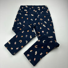 Load image into Gallery viewer, Girls Milkshake, stretchy knit denim pants, adjustable, Inside leg: 44cm, GUC, size 5,  