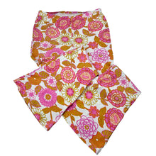 Load image into Gallery viewer, Girls GHANDA, floral stretchy flared leggings, Inside leg: 55cm, EUC, size 9-10,  