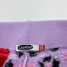 Load image into Gallery viewer, Girls Lily &amp; Dan, fleece winter pyjama pants / bottoms, GUC, size 14,  