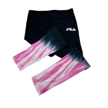 Load image into Gallery viewer, Girls FILA, stretchy leggings, elasticated, Inside leg: 51cm, GUC, size 8,  