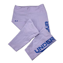 Load image into Gallery viewer, Girls Under Armour, cropped sports / activewear leggings, Inside leg: 50cm, light mark left knee, FUC, size 10-11,  