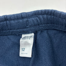 Load image into Gallery viewer, Unisex Anko, navy fleece lined track pants, Inside leg: 63cm, GUC, size 12,  