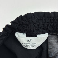 Load image into Gallery viewer, Girls H&amp;M, black lightweight wide leg pants, Inside leg: 49cm, GUC, size 11,  