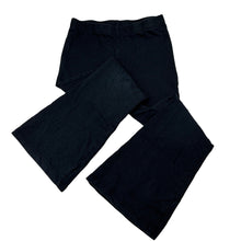 Load image into Gallery viewer, Girls Anko, black bootcut leggings, Inside leg: 43cm, FUC, size 5,  