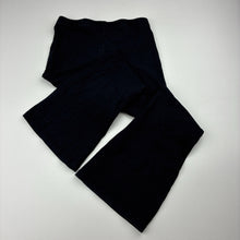 Load image into Gallery viewer, Girls Anko, black bootcut leggings, Inside leg: 43cm, FUC, size 5,  