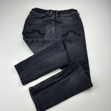 Load image into Gallery viewer, Unisex H&amp;M, super soft knit denim jogger jeans, Inside leg: 49.5cm, elasticated, GUC, size 7,  