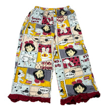 Load image into Gallery viewer, Girls cotton, cropped pyjama pants, Inside leg: 35cm, EUC, size 12-14,  
