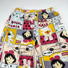 Load image into Gallery viewer, Girls cotton, cropped pyjama pants, Inside leg: 35cm, EUC, size 12-14,  