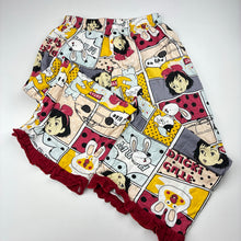 Load image into Gallery viewer, Girls cotton, cropped pyjama pants, Inside leg: 35cm, EUC, size 12-14,  