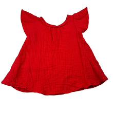 Load image into Gallery viewer, Girls Dymples, crinkle cotton short sleeve top, GUC, size 2,  