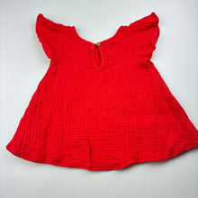 Load image into Gallery viewer, Girls Dymples, crinkle cotton short sleeve top, GUC, size 2,  