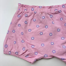 Load image into Gallery viewer, Girls Target, organic cotton blend shorts, elasticated, FUC, size 0,  