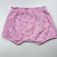 Load image into Gallery viewer, Girls Target, organic cotton blend shorts, elasticated, FUC, size 0,  