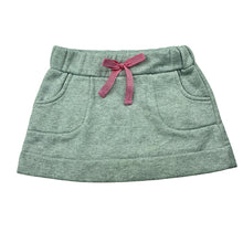 Load image into Gallery viewer, Girls Target, fleee lined metallic silver skirt, elasticated, L: 21cm, GUC, size 2,  