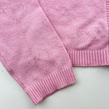 Load image into Gallery viewer, Girls KID, soft feel knit cardigan, light marks, FUC, size 6,  