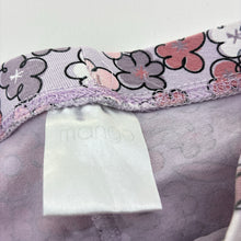 Load image into Gallery viewer, Girls Mango, flared floral leggings, elasticated, FUC, size 2,  