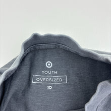 Load image into Gallery viewer, Boys Target, oversized grey cotton tee / top, GUC, size 10,  