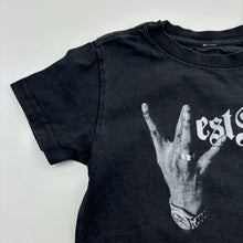 Load image into Gallery viewer, Boys WEST SYD CUSTOMS, cotton tee / top, wash fade, FUC, size 4,  