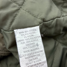 Load image into Gallery viewer, Girls TIlii, khaki hooded jacket / coat, L: 63cm, GUC, size 12,  