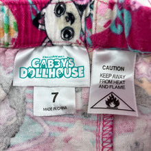 Load image into Gallery viewer, Girls Dream Works, GABBY'S DOLLHOUSE flannel cotton pyjama pants, FUC, size 7,  