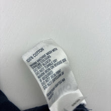 Load image into Gallery viewer, Boys Anko, navy cotton tee / top, FUC, size 7,  