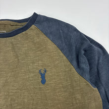 Load image into Gallery viewer, Boys Next, cotton long sleeve tee / top, wash fade, FUC, size 12,  