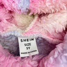 Load image into Gallery viewer, Girls SHEIN, pastille fleece hoodie sweater, FUC, size 5,  