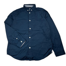 Load image into Gallery viewer, Boys Target, navy cotton long sleeve shirt, EUC, size 12,  