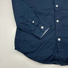 Load image into Gallery viewer, Boys Target, navy cotton long sleeve shirt, EUC, size 12,  