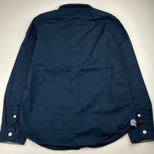 Load image into Gallery viewer, Boys Target, navy cotton long sleeve shirt, EUC, size 12,  