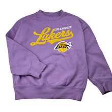 Load image into Gallery viewer, Unisex Cotton On, NBA LA Lakers fleece lined sweater, pilling, FUC, size 5,  