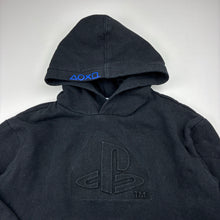 Load image into Gallery viewer, Boys Sony, PlayStation fleece lined hoodie sweater, wash fade, FUC, size 10,  