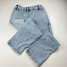 Load image into Gallery viewer, Unisex Target, relaxed fit denim jeans, adjustable, Inside leg: 48.5cm, GUC, size 5,  