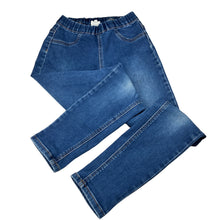 Load image into Gallery viewer, Girls Seed, stretchy denim leggings / jeggings, elasticated, Inside leg: 59cm, FUC, size 10,  