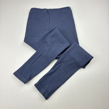 Load image into Gallery viewer, Girls H&amp;M, ribbed leggings, adjustable, Inside leg: 48.5cm, FUC, size 7,  