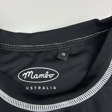 Load image into Gallery viewer, Boys Mambo, short sleeve rashie / swim top, GUC, size 16,  