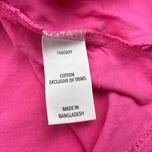 Load image into Gallery viewer, Girls Brilliant Basics, pink cotton tee / top, GUC, size 14,  