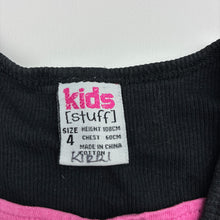 Load image into Gallery viewer, Girls Kids Stuff, ribbed cotton sleeveless top, FUC, size 4,  