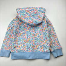 Load image into Gallery viewer, Girls Polo Ralph Lauren, floral zip hoodie sweater, pilling &amp; light marks, FUC, size 3,  
