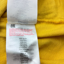 Load image into Gallery viewer, Boys Tuc Tuc, yellow cotton tee / top, snake, FUC, size 4,  