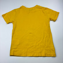 Load image into Gallery viewer, Boys Tuc Tuc, yellow cotton tee / top, snake, FUC, size 4,  