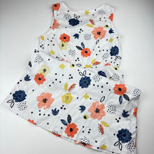 Load image into Gallery viewer, Girls Anko, floral cotton casual dress, FUC, size 12, L: 74cm