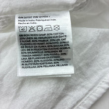 Load image into Gallery viewer, Boys H&amp;M, white cotton / linen collarless shirt, EUC, size 4,  