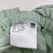 Load image into Gallery viewer, Girls Uniqlo, lightweight cotton shorts, elasticated, FUC, size 5-6,  