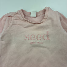 Load image into Gallery viewer, Girls Seed, Heritage embroidered lightweight sweater / jumper, FUC, size 0,  