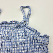 Load image into Gallery viewer, Girls Seed, shirred summer top, small marks upper front, FUC, size 9,  